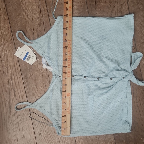 Hippie Rose Juniors' Tie Front Knit Top - Picture 10 of 11